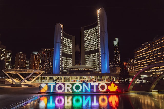 Toronto Downtown Philip Square